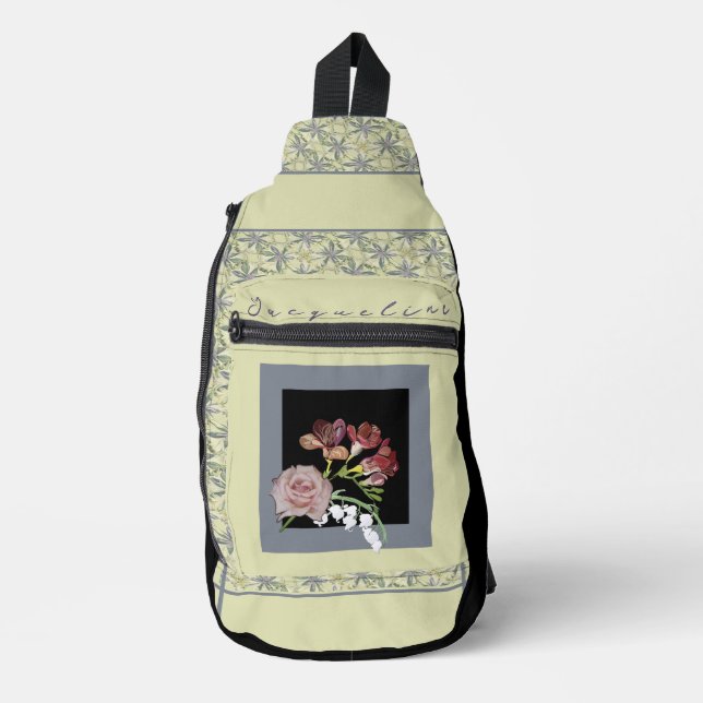 Sac à main floral imprimé pour anniversaire (Recto)