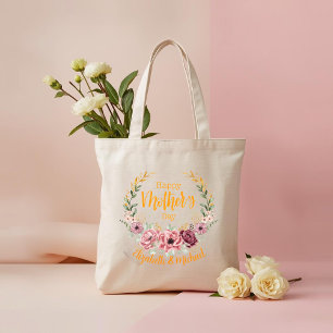 Sac à main floral personnalisé pour la fête des mè