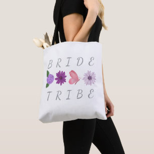 Sac à main floral pour l'équipe de la mariée