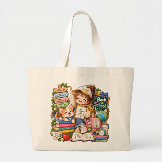 Sac à main géant avec personnage mignon pour la re