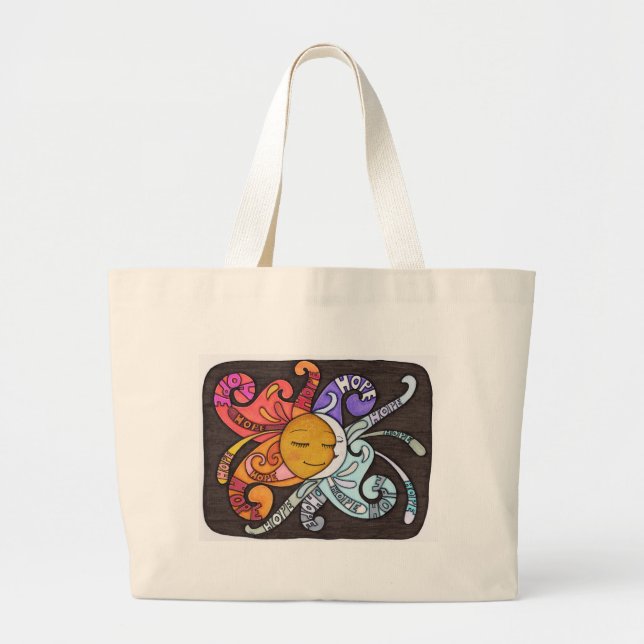 Sac à main géant Rayons d'espoir (Devant)