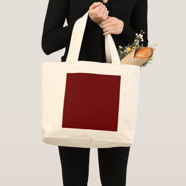 Sac à main géant rouge sang (Devant (produit))