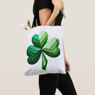 Sac à main géométrique Trèfle de la Saint-Patrick