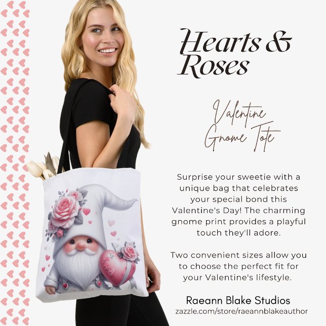 Sac à main Gnome Hearts & Roses (Créateur téléchargé)