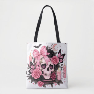 Sac à main gothique à crâne Coquette Halloween ave