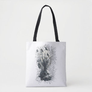 Sac à main gothique crâne et corbeaux Dark Art