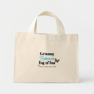 Sac à main grand-mère personnalisé mignon papillon