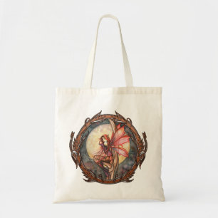 Sac à main grande taille Autumn Red Fantasy Fairy