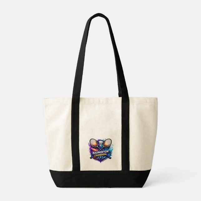 Sac à main graphique Badminton Champion Impulse (Dos)