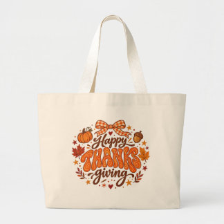 Sac à main Happy Thanksgiving citrouille automne