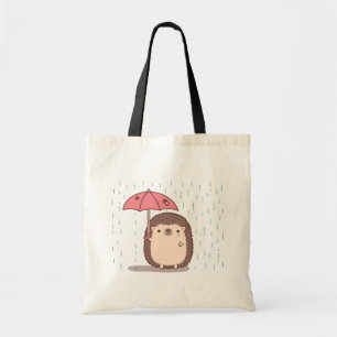 Sac à main Hérisson Triste Avec Parapluie Déchiré