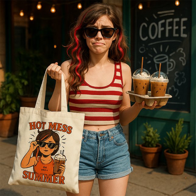 Sac à main Hot Mess Summer – Vibes Indé Tote (Créateur téléchargé)