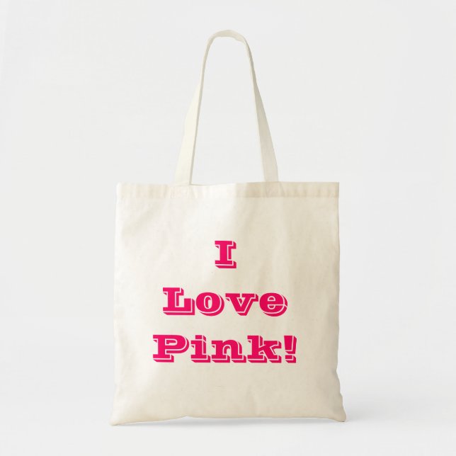 Sac à main I Love Pink (Devant)
