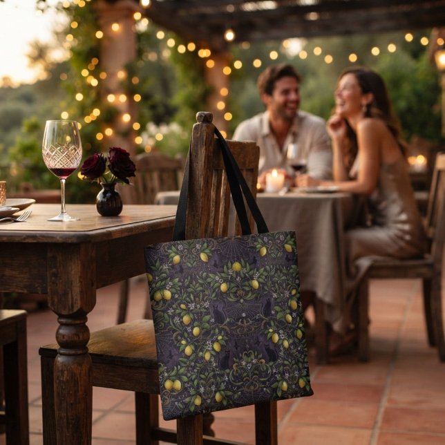 Sac à main imprimé citron gothique pour Halloween (Créateur téléchargé)