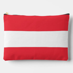 Sac à main imprimé, coupé et cousu avec le drapeau