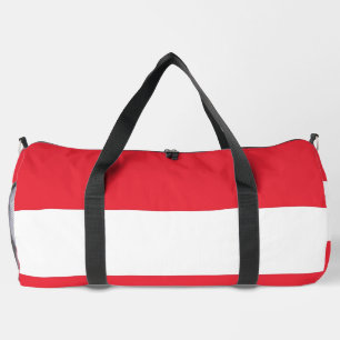 Sac à main imprimé, coupé et cousu avec le drapeau