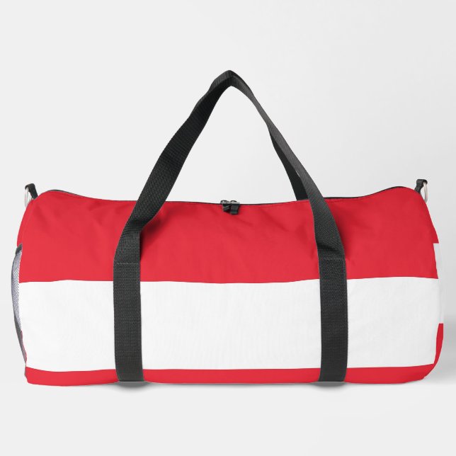 Sac à main imprimé, coupé et cousu avec le drapeau (Verso)