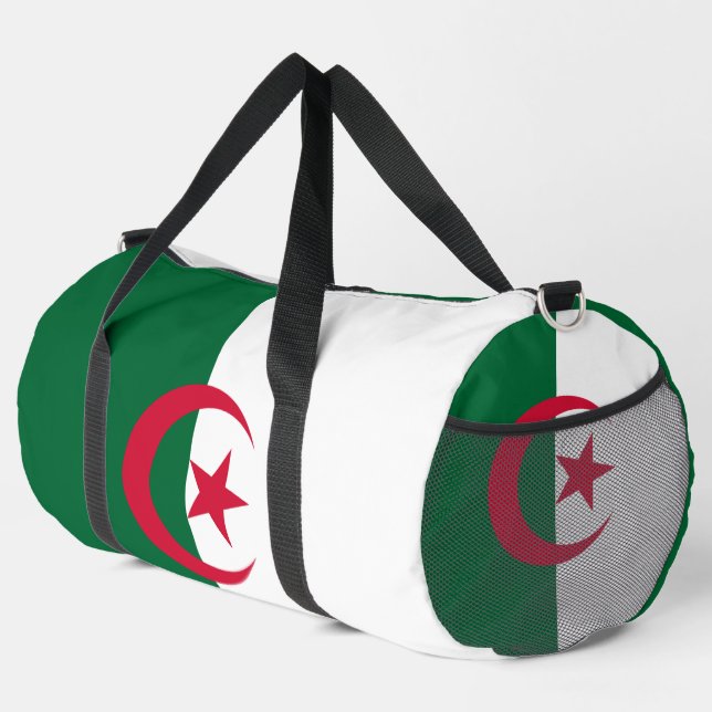 Sac à main imprimé, coupé et cousu avec le drapeau (Coin droit)
