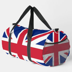 Sac à main imprimé, coupé et cousu avec le drapeau