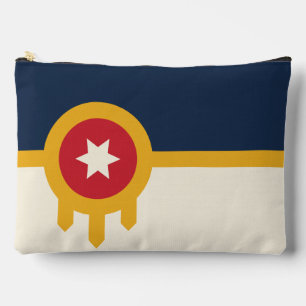 Sac à main imprimé, coupé et cousu avec le drapeau