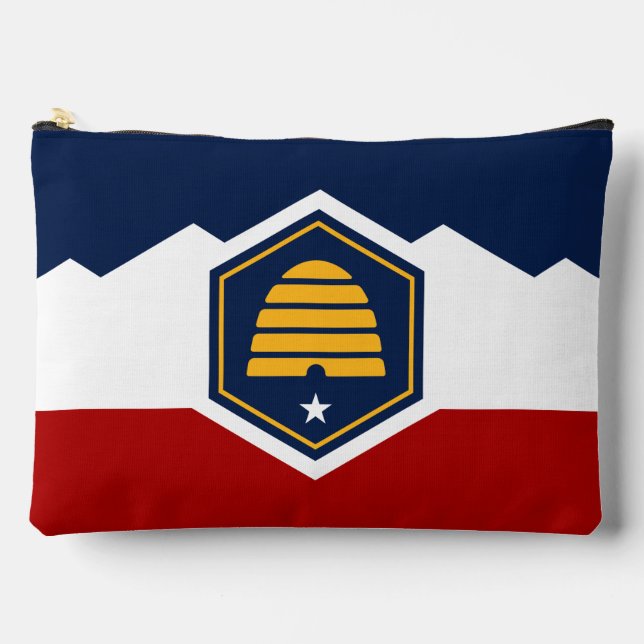 Sac à main imprimé, coupé et cousu avec le drapeau (Recto)