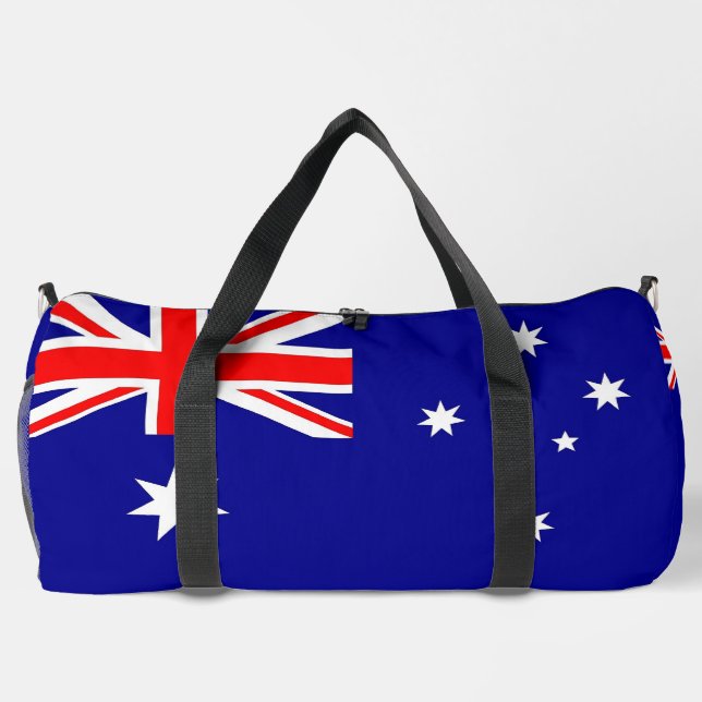 Sac à main imprimé, coupé et cousu avec le drapeau (Verso)