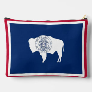 Sac à main imprimé, coupé et cousu avec le drapeau
