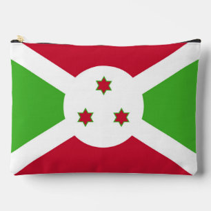 Sac à main imprimé, coupé et cousu avec le drapeau