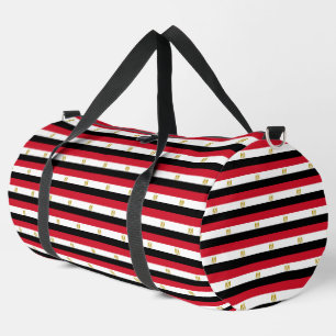 Sac à main imprimé, coupé et cousu avec le drapeau