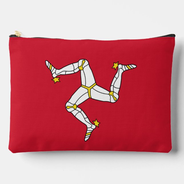 Sac à main imprimé, coupé et cousu avec le drapeau (Recto)