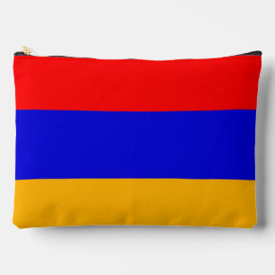 Sac à main imprimé, coupé et cousu avec le drapeau