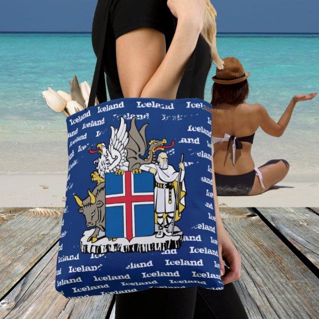 Sac à main Islande, mode de drapeau islandais (Créateur téléchargé)