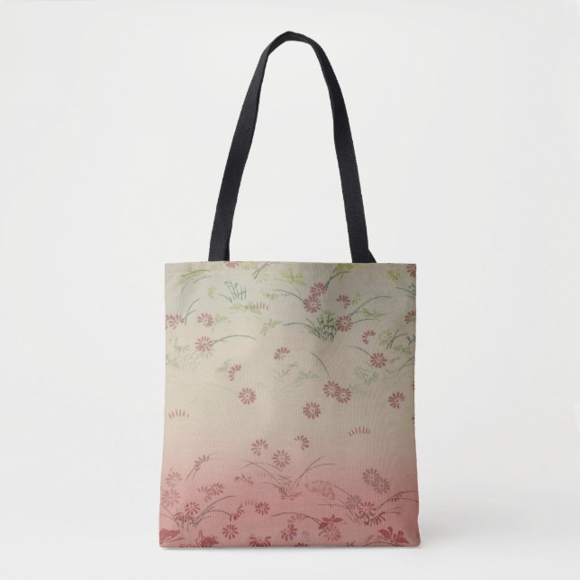 Sac à main japonais Chiyogami | Chrysanthème de l' (Devant)