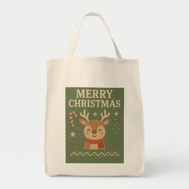Sac à main joli Noël Renne (Devant)