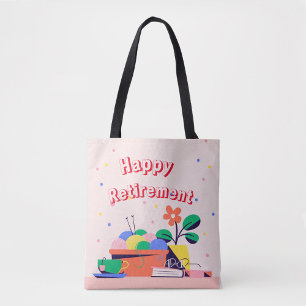 Sac à main joyeux « Bonne retraite »