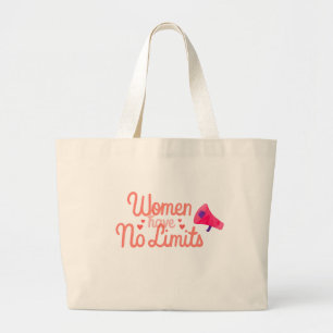 Sac à main « Les femmes n'ont pas de limites »