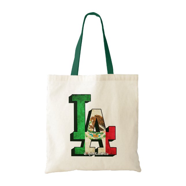 Sac à main Los Angeles Drapeau Mexicain (Los Angeles Mexican Flag Tote bag purse)
