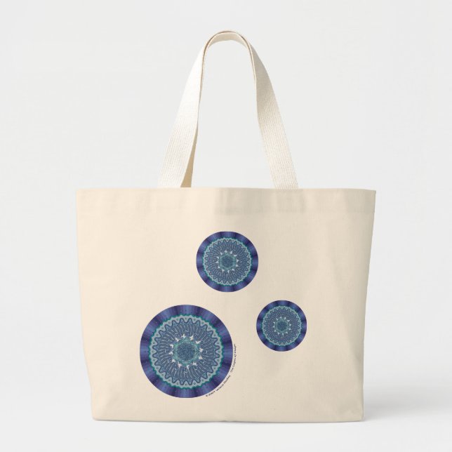 Sac à main Mandala d'eau (Devant)