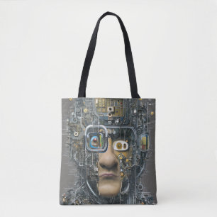 Sac à main masculin pour homme de technologie robo