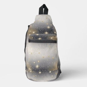 Sac à main métallisé scintillant