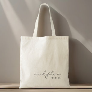 Sac à main moderne minimaliste de témoin de mariag
