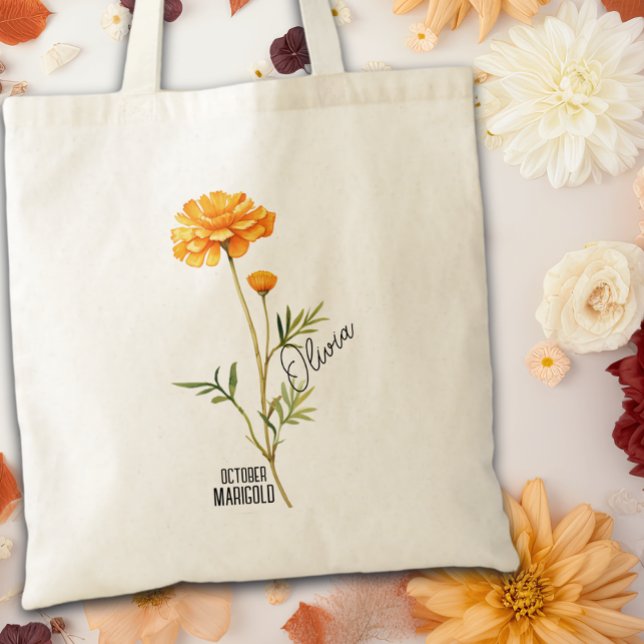 Sac À Main Nommé Fleur De Naissance Mois D'octobre (Créateur téléchargé)