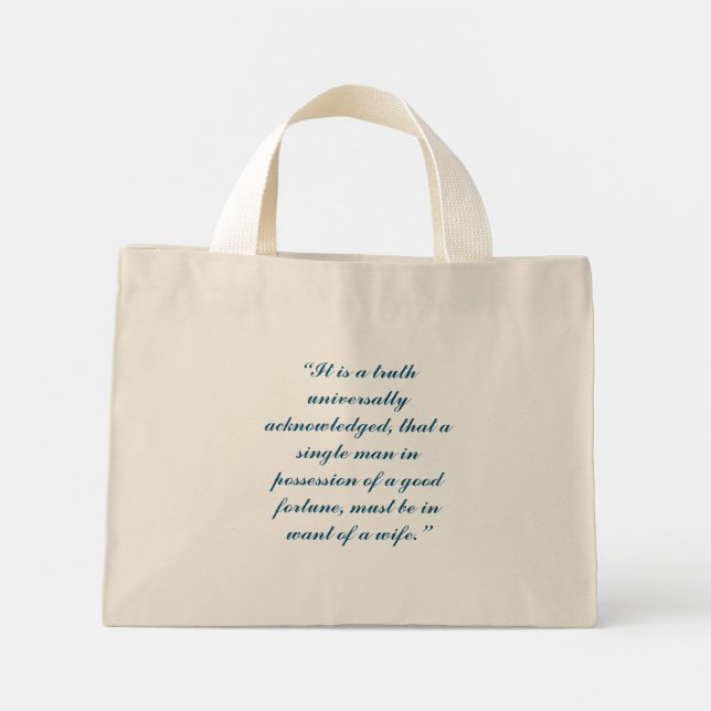 Sac à main Orgueil et Préjugés (Dos)