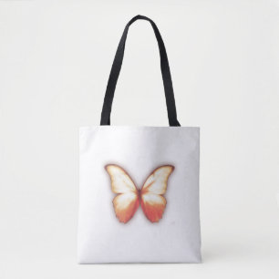 Sac à main papillon doré orange doux