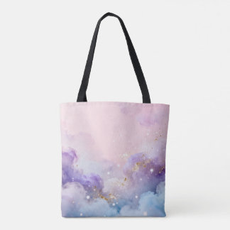 Sac à main pastel mystique - Nuages orientaux rêve
