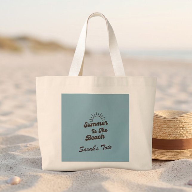Sac à main personnalisé avec le nom Retro Summer i (Créateur téléchargé)