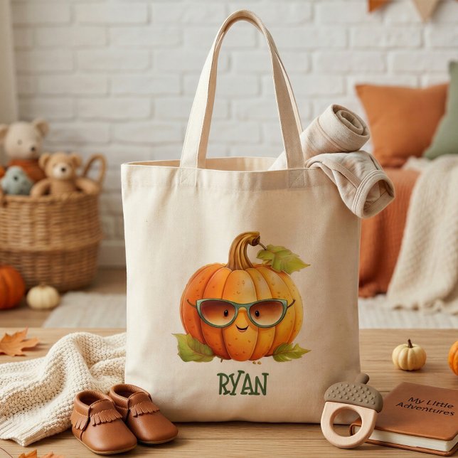 Sac à main personnalisé Citrouille Mignonne d'Auto (Créateur téléchargé)