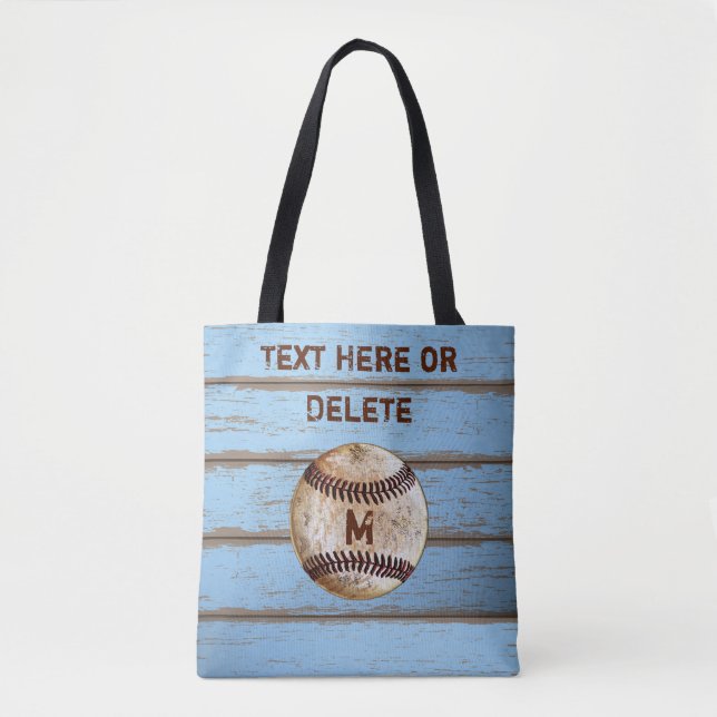 Sac à main personnalisé en bois rustique avec look (Devant)