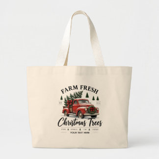 Sac à main personnalisé pour arbres de Noël frais