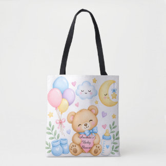 Sac à main personnalisé pour Baby Shower, Nom pers
